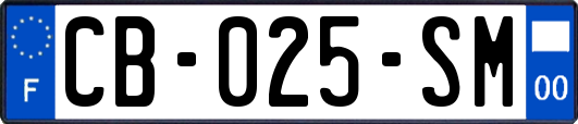 CB-025-SM