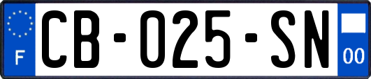 CB-025-SN