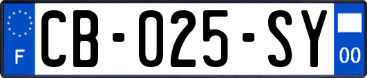 CB-025-SY