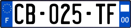 CB-025-TF