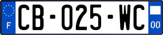 CB-025-WC
