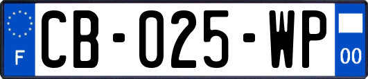 CB-025-WP