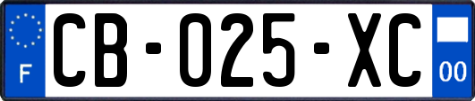 CB-025-XC