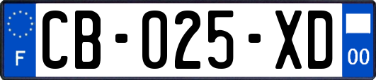 CB-025-XD
