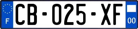 CB-025-XF