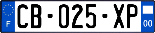 CB-025-XP