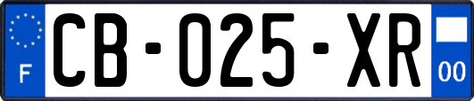 CB-025-XR