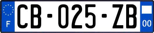 CB-025-ZB