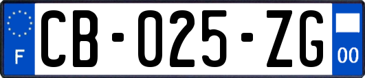 CB-025-ZG