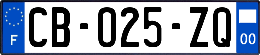 CB-025-ZQ