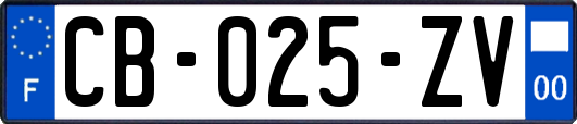 CB-025-ZV