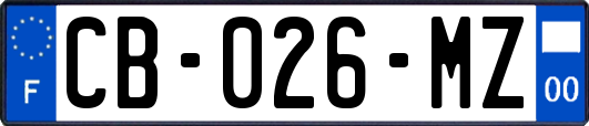 CB-026-MZ