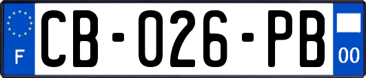 CB-026-PB