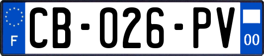 CB-026-PV