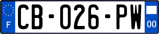 CB-026-PW