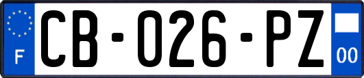 CB-026-PZ