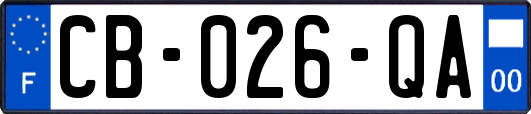 CB-026-QA