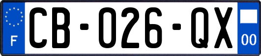 CB-026-QX