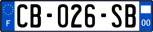 CB-026-SB