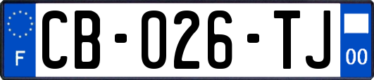 CB-026-TJ