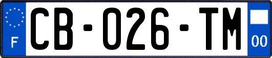 CB-026-TM