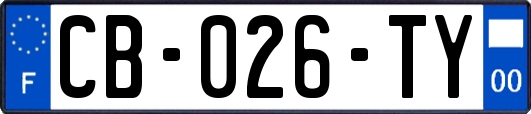 CB-026-TY