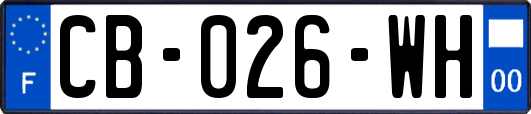 CB-026-WH