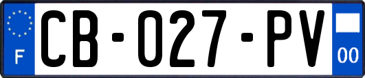 CB-027-PV