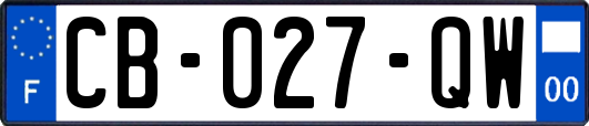 CB-027-QW