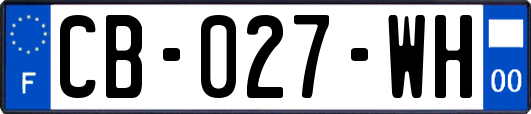 CB-027-WH