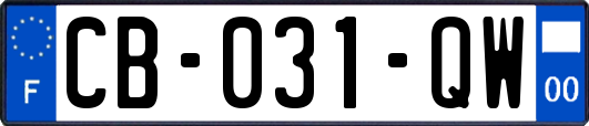 CB-031-QW