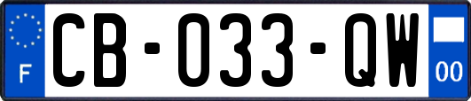 CB-033-QW
