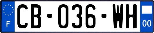 CB-036-WH