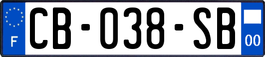 CB-038-SB