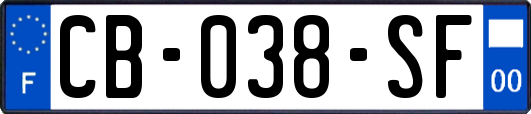 CB-038-SF