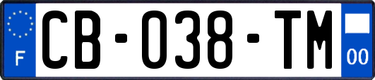 CB-038-TM