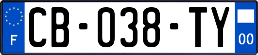 CB-038-TY