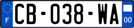 CB-038-WA