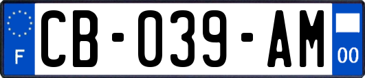 CB-039-AM