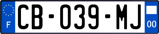 CB-039-MJ