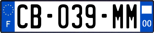 CB-039-MM