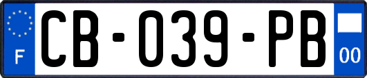 CB-039-PB