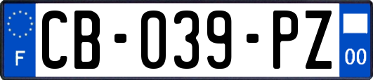 CB-039-PZ