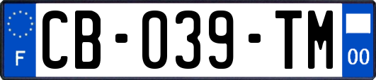 CB-039-TM