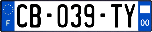 CB-039-TY
