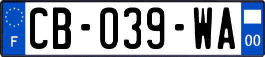 CB-039-WA
