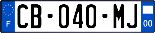 CB-040-MJ