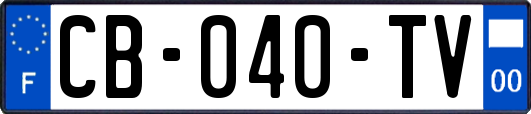 CB-040-TV