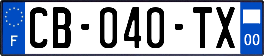 CB-040-TX