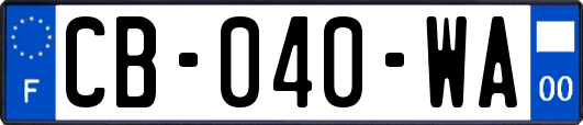 CB-040-WA